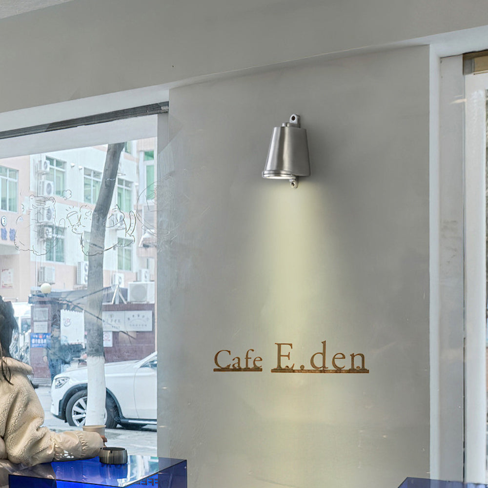 Industriële metalen klokvormige IP65 waterdichte buitenwandlamp