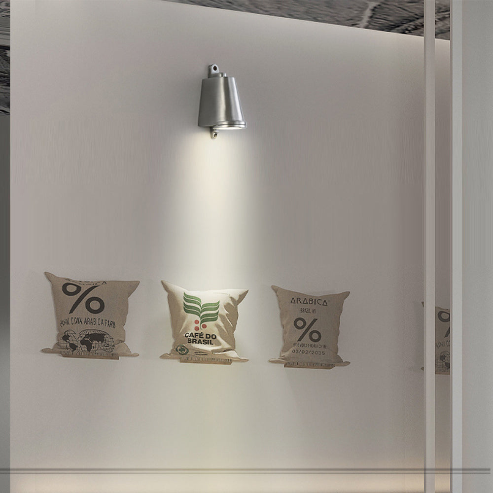 Industriële metalen klokvormige IP65 waterdichte buitenwandlamp