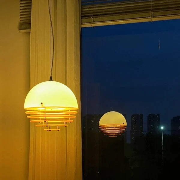 Solwave Bauhaus Sunset Minimalist Pendant Light