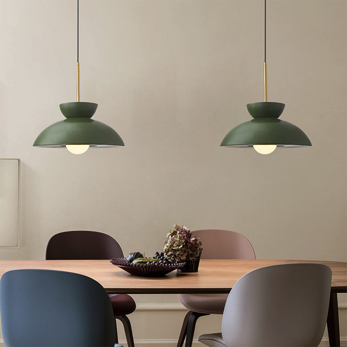 Augustus Nordic Resin Modern Pendant Light