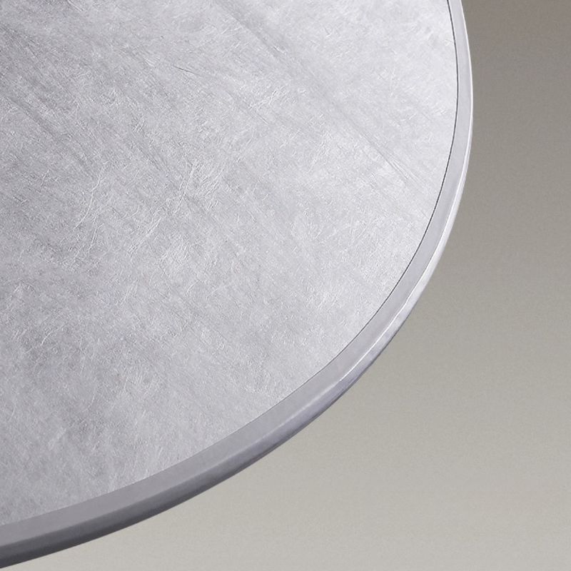 Japandi White Silk Fabric Minimalist Pendant Light