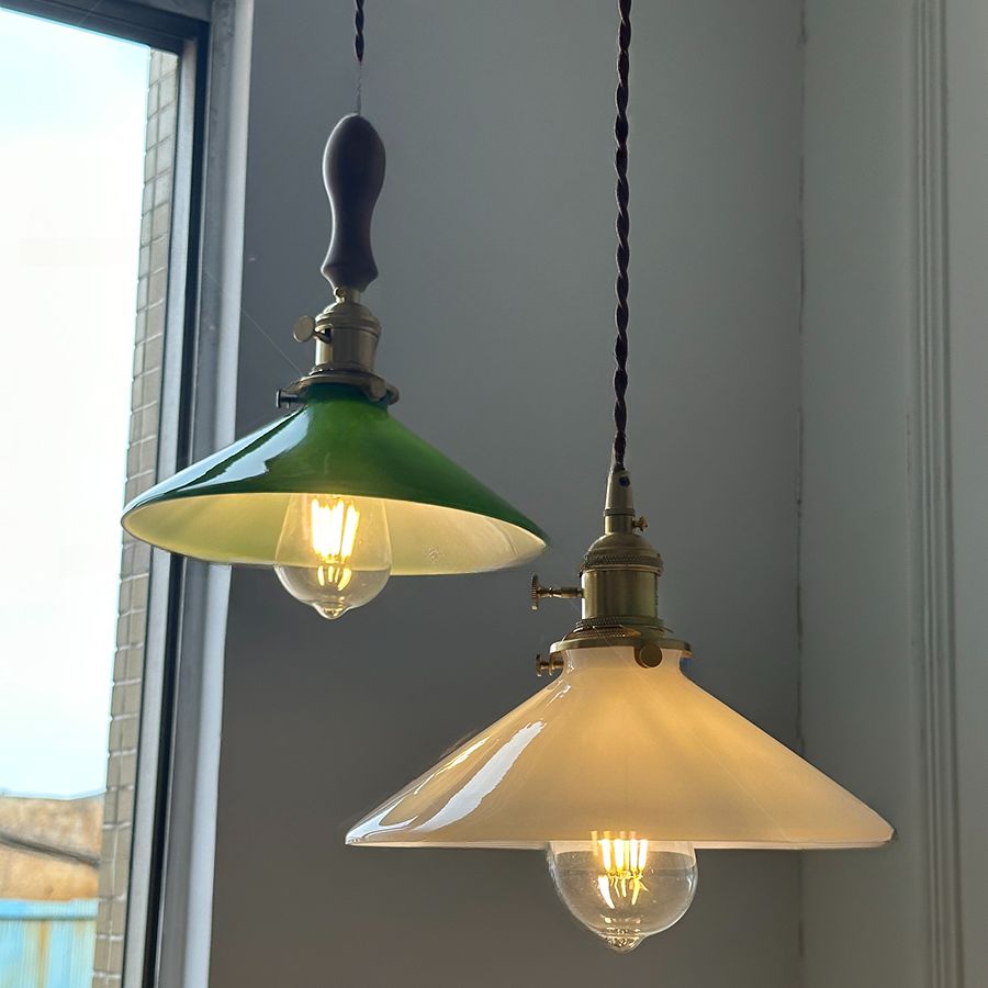 Shanghai Luxe Retro Glass Pendant Light