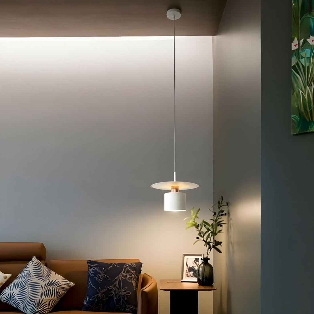 Nordic Flying Saucer Round Pendant Light