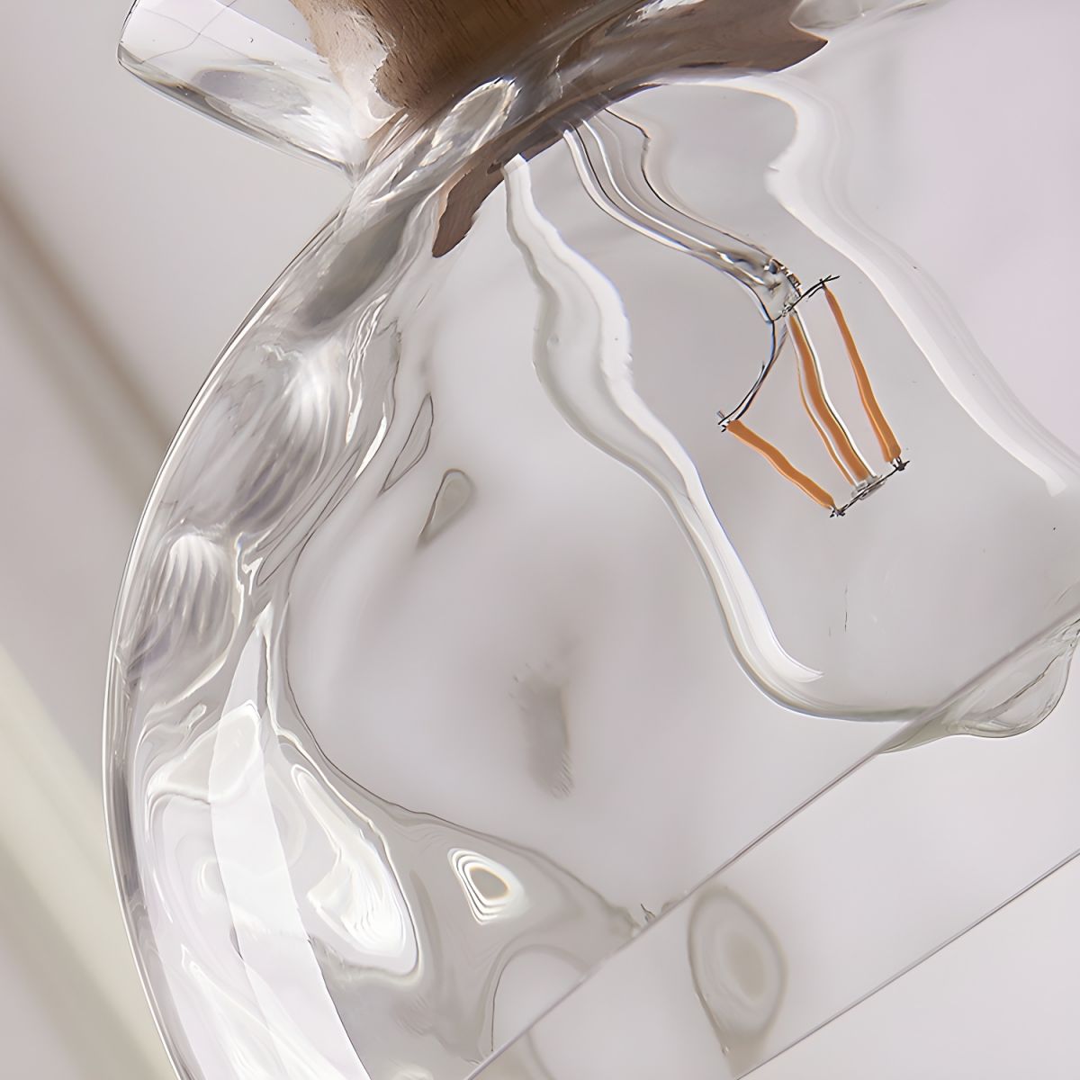 Nordic Clear Glass Pendant Light