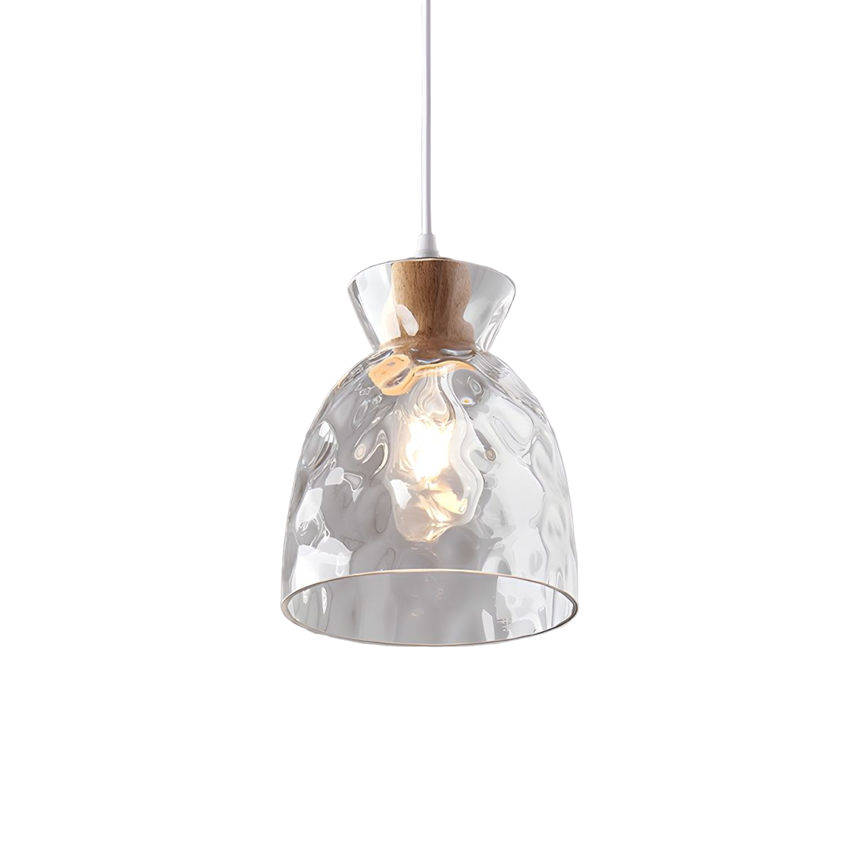 Nordic Clear Glass Pendant Light