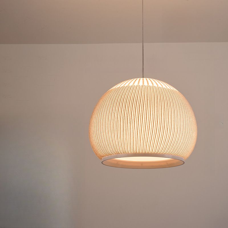 Vibia Knit Fabric Japandi Pendant Light