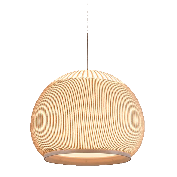Vibia Knit Fabric Japandi Pendant Light