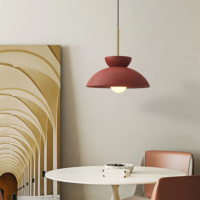 Augustus Nordic Resin Modern Pendant Light