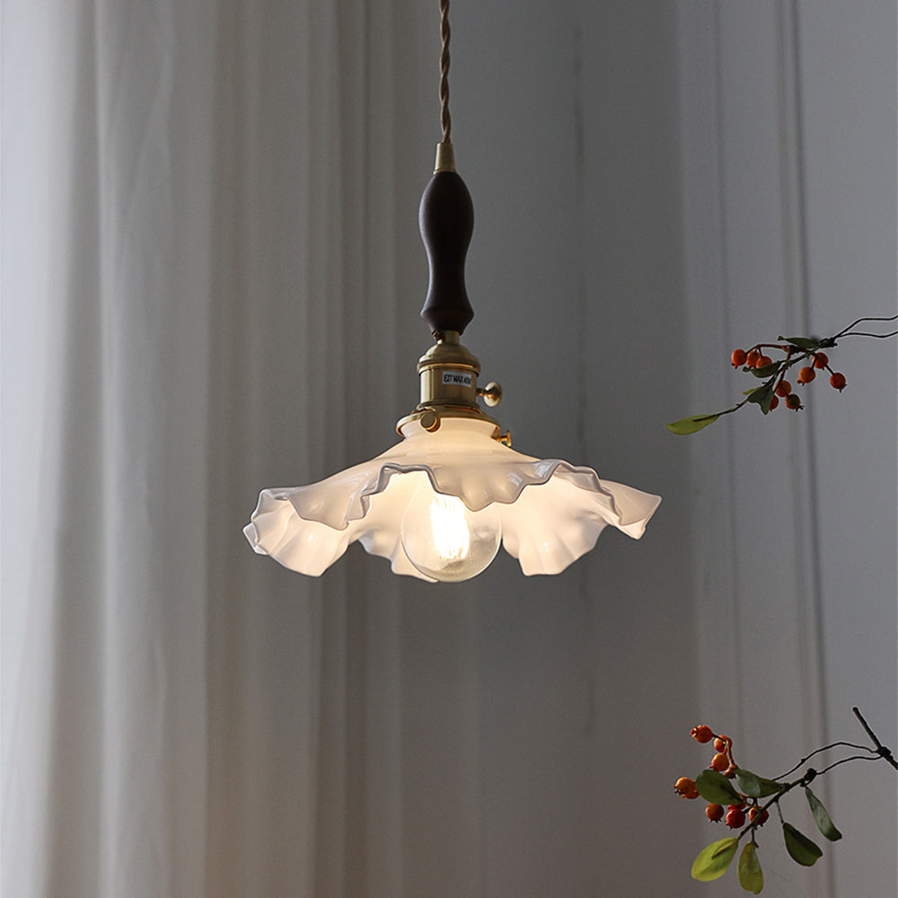 Shanghai Luxe Retro Glass Pendant Light