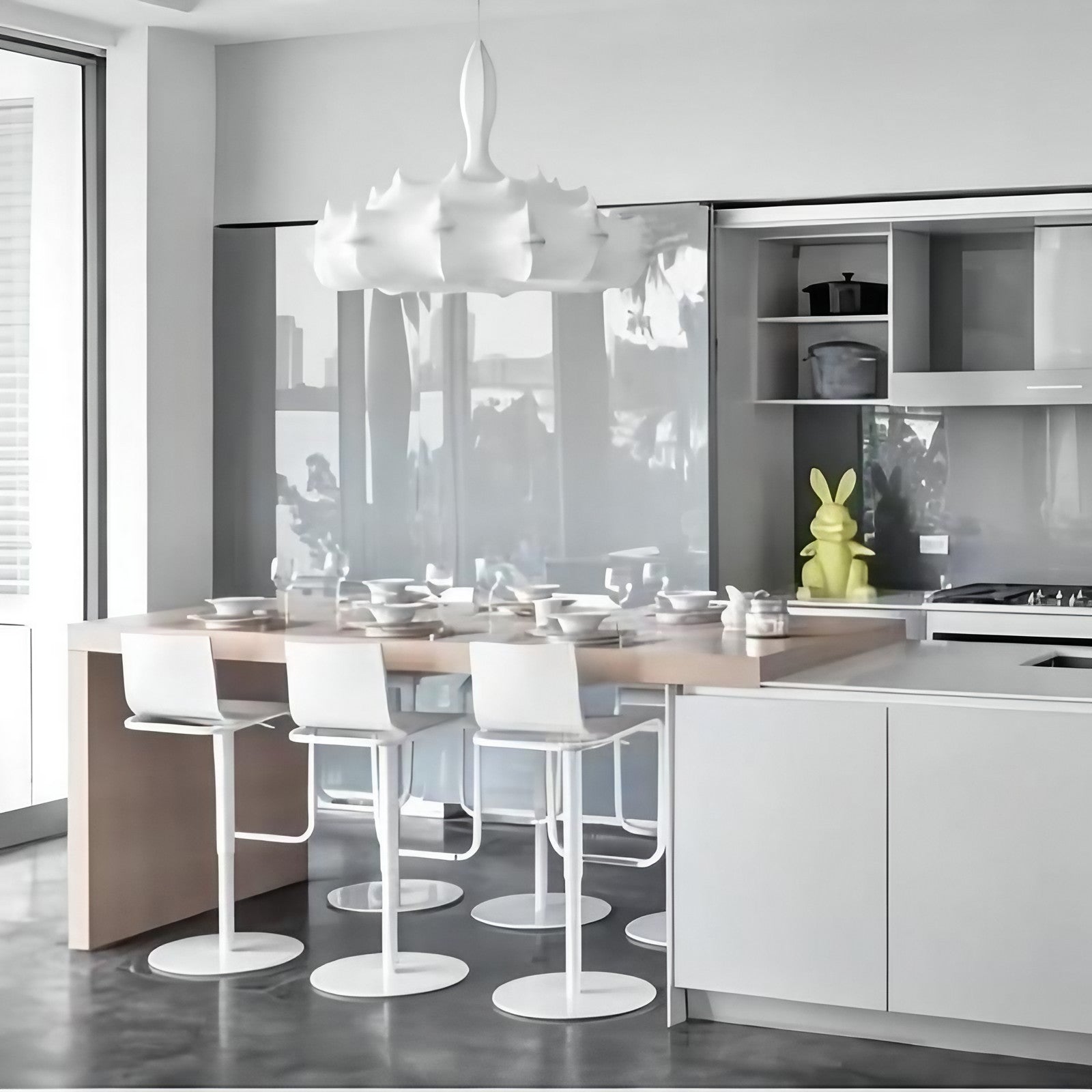Nordic Cocoon LED Silk Pendant Light