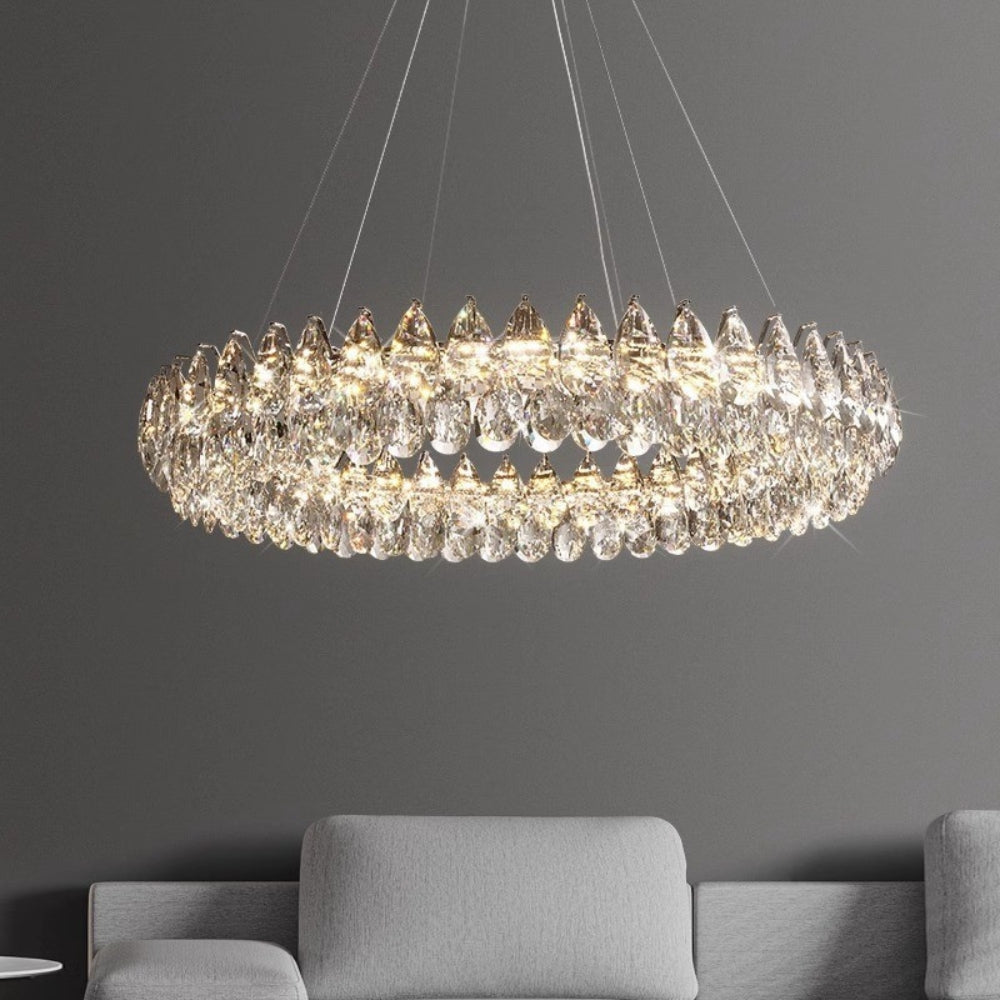 Nordic Crystal Pendant Chandelier