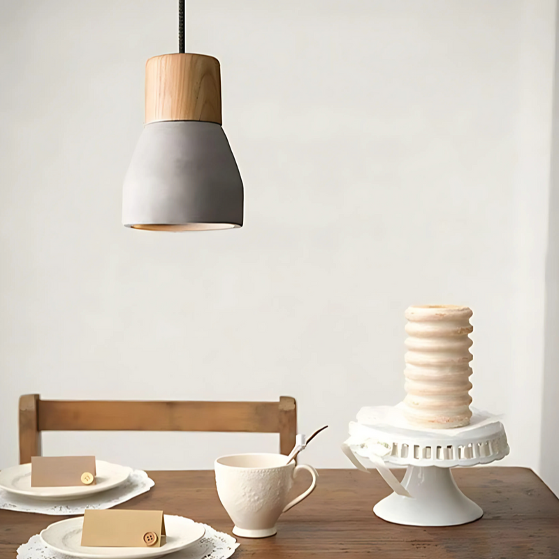Minimalist Nordic Cement Pendant Light