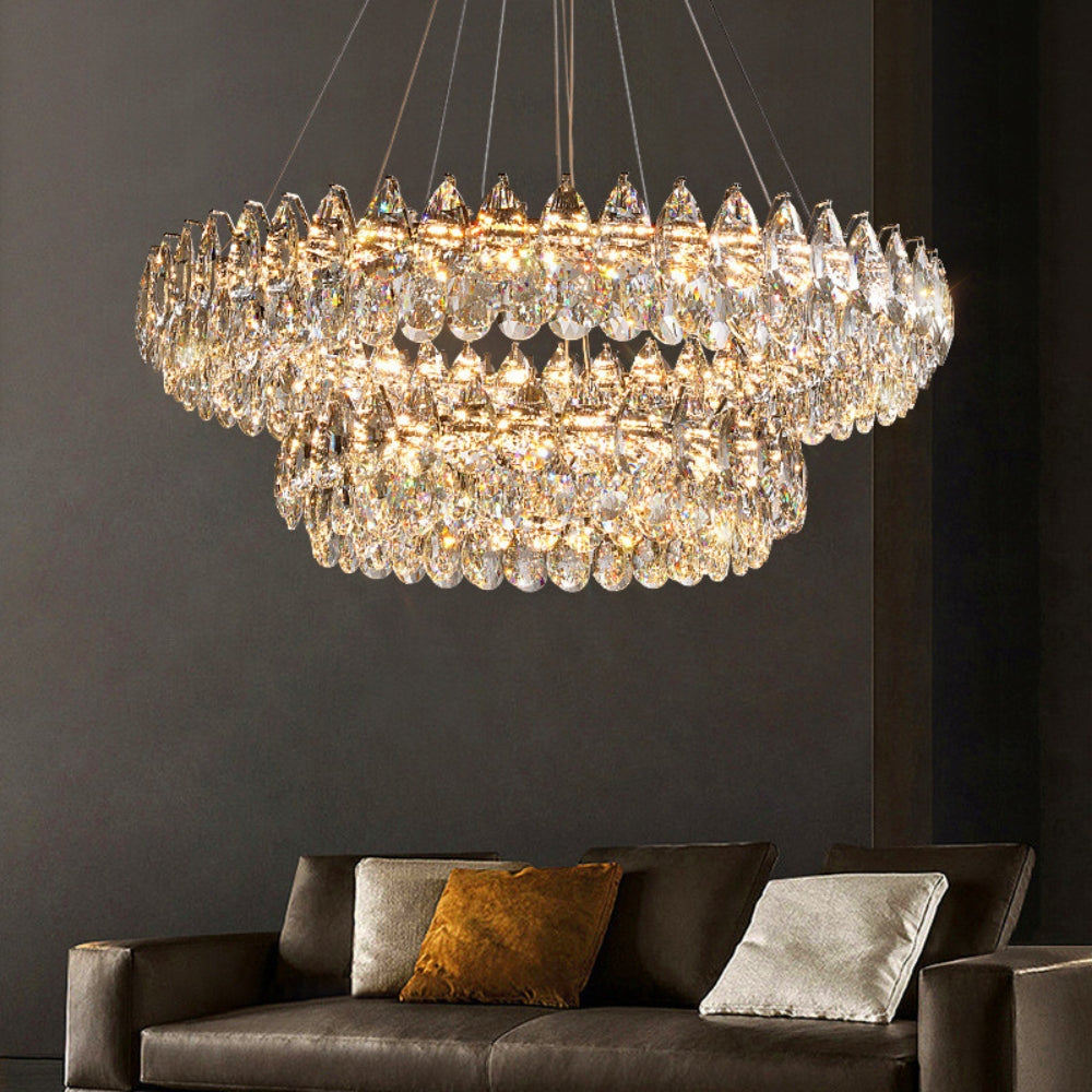 Nordic Crystal Pendant Chandelier