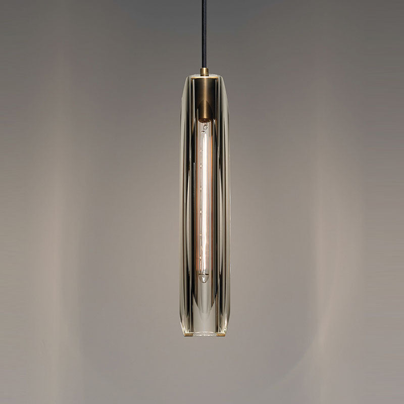 Aurora Luxe Modern Crystal Glass Pendant Light