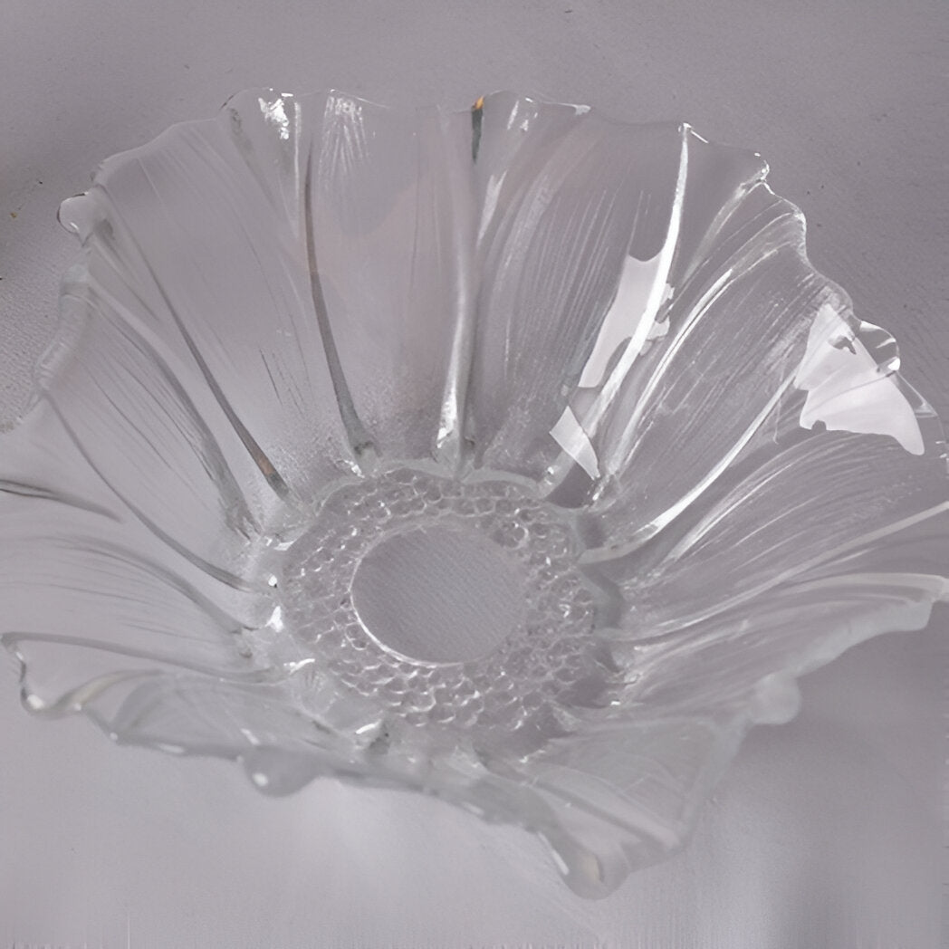 Lotus Glow Vintage Glass Pendant Light