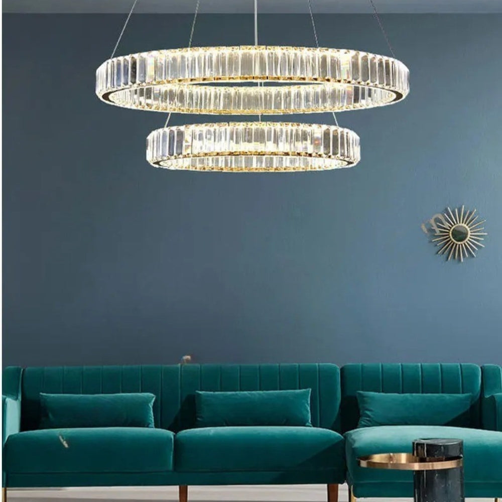 Nordic Ring Crystal Chandelier
