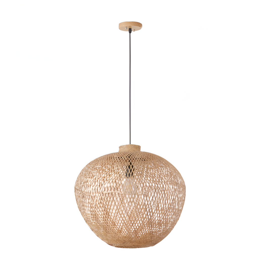 Solaya Handwoven Bamboo Pendant Light