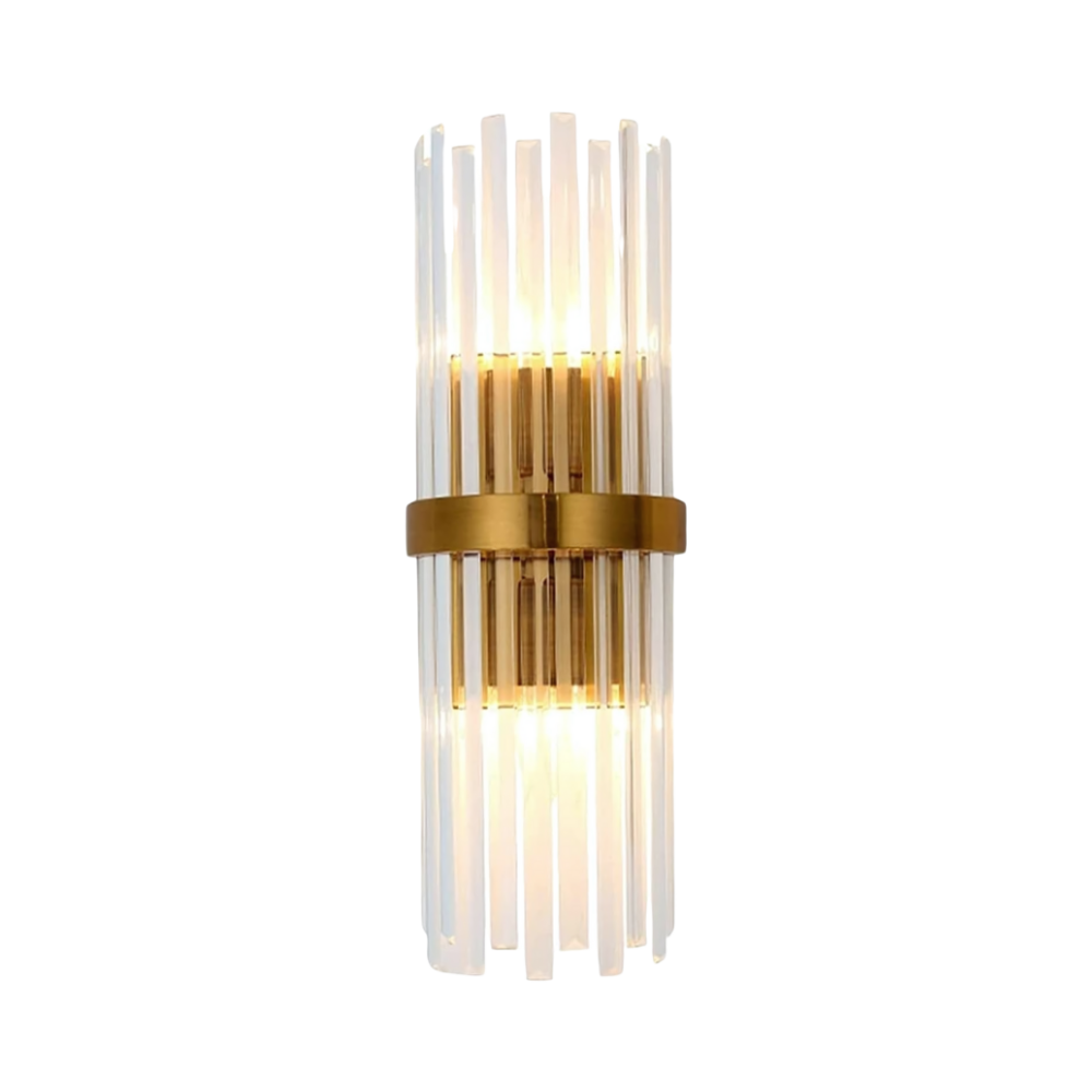 Crystal Gold Wall Light