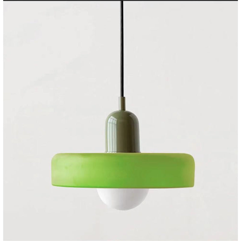 Leuchtender Halo Moderne Glas Pendelleuchte