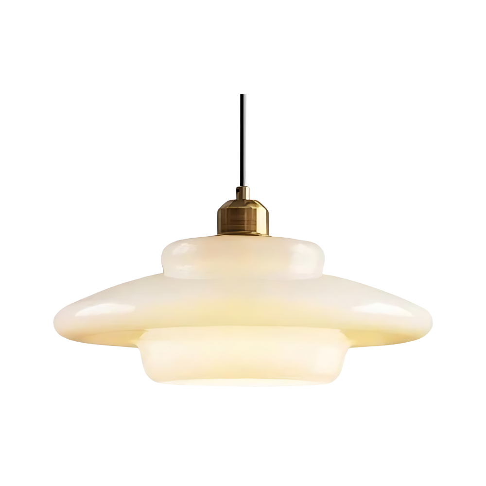 The Pearl of Art Deco Glass Pendant Light