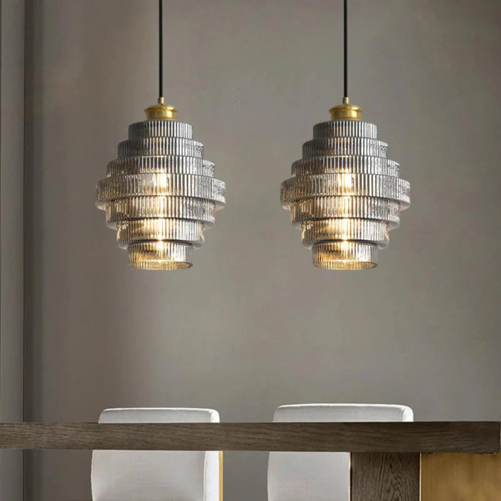 The Carafe Burst Glass Pendant Light