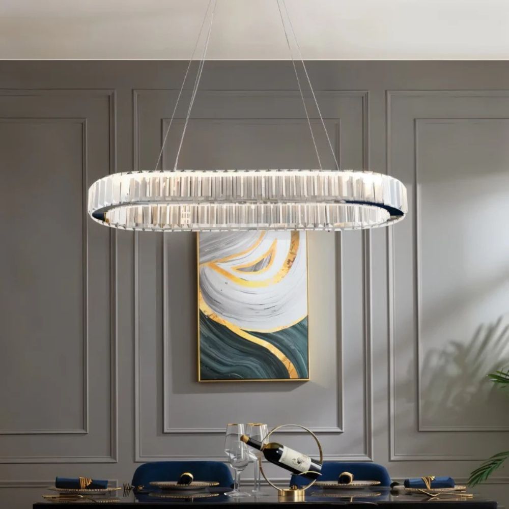 Nordic Ring Crystal Chandelier