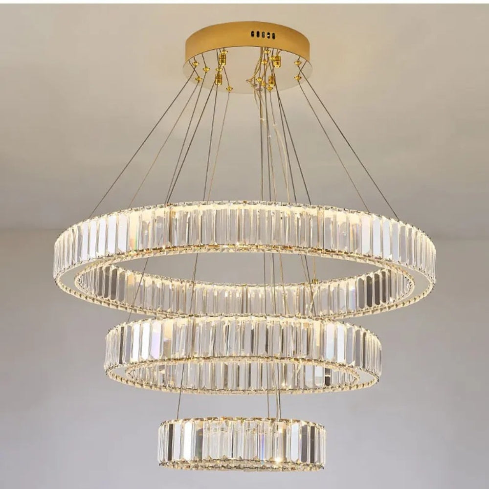 Nordic Ring Crystal Chandelier