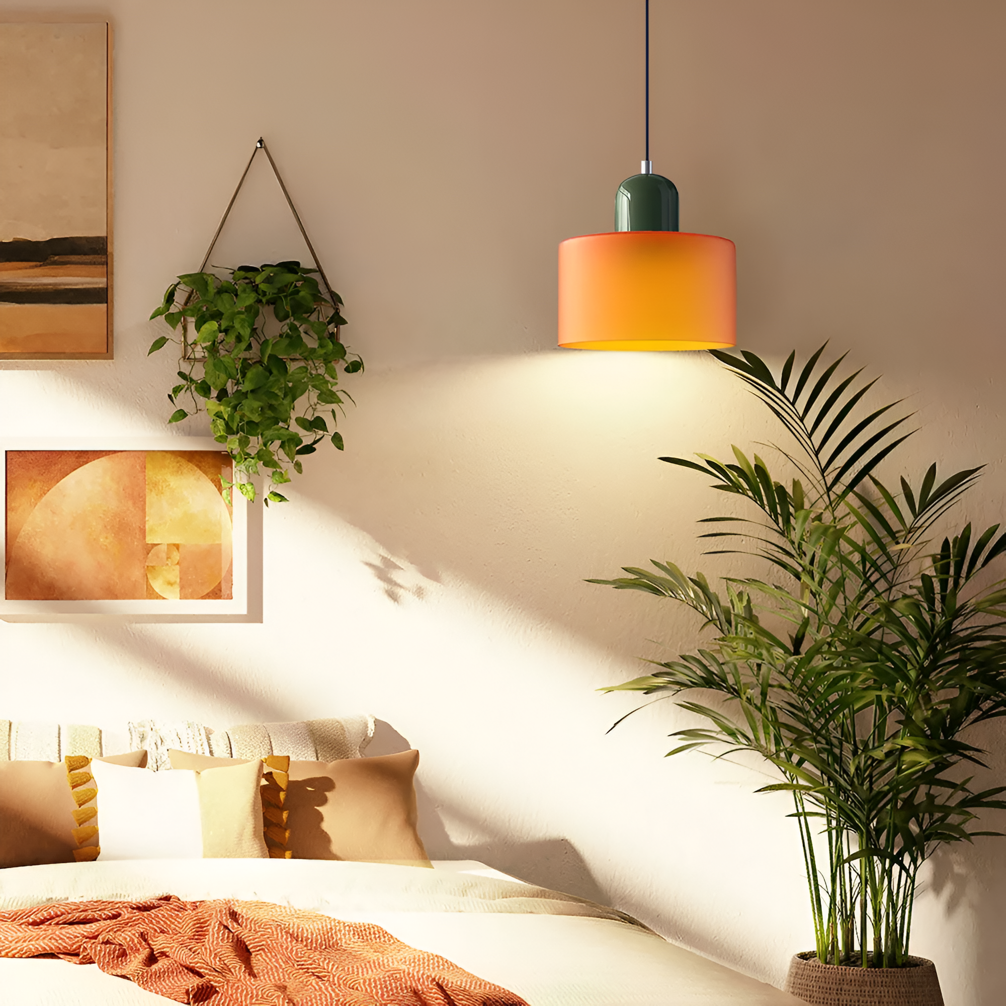 Nordic Glass Shade Pendant Light