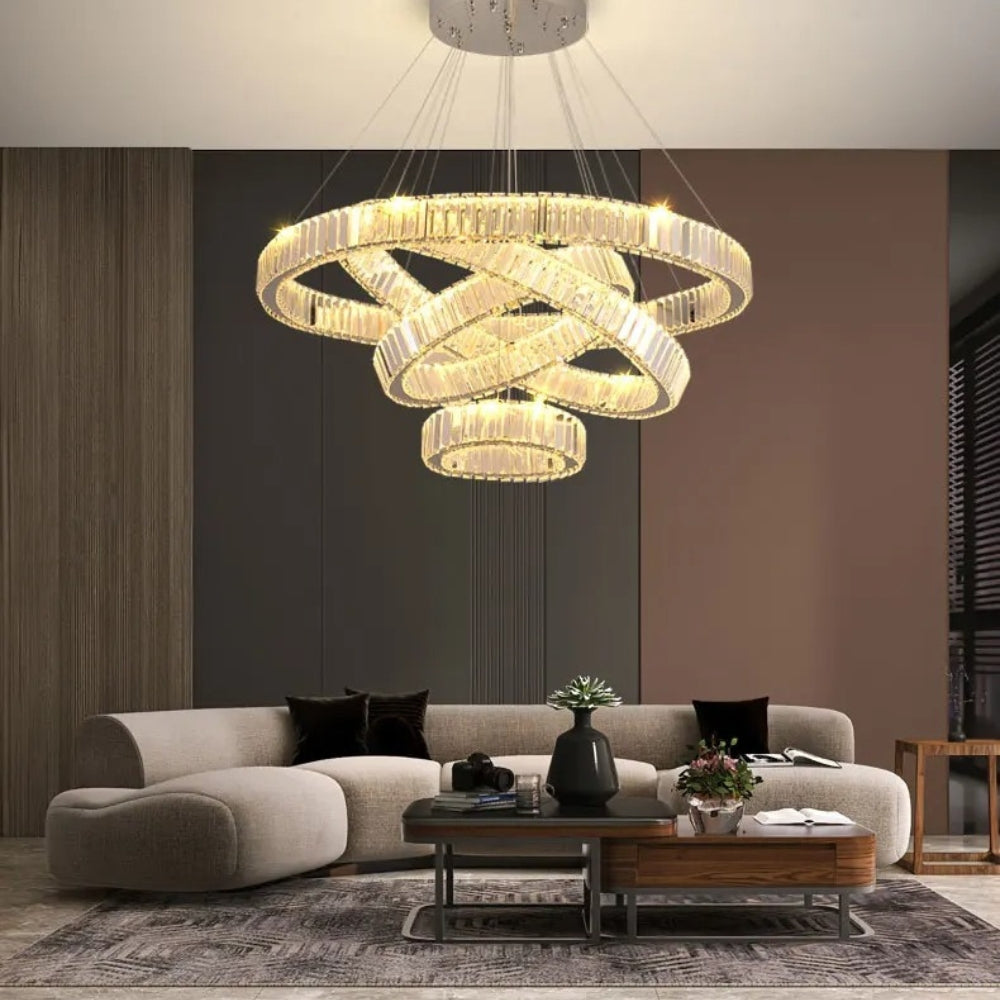 Nordic Ring Crystal Chandelier