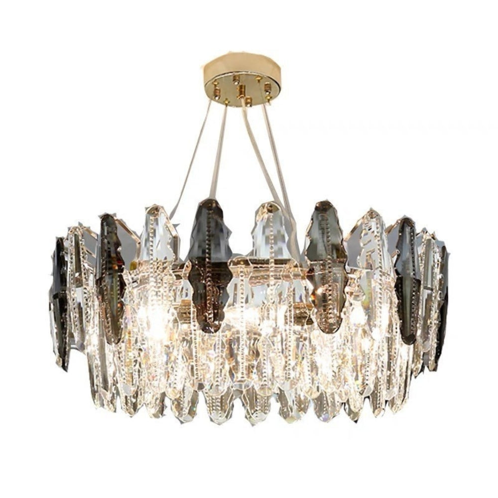 Nordic Crystal Leaf Chandelier