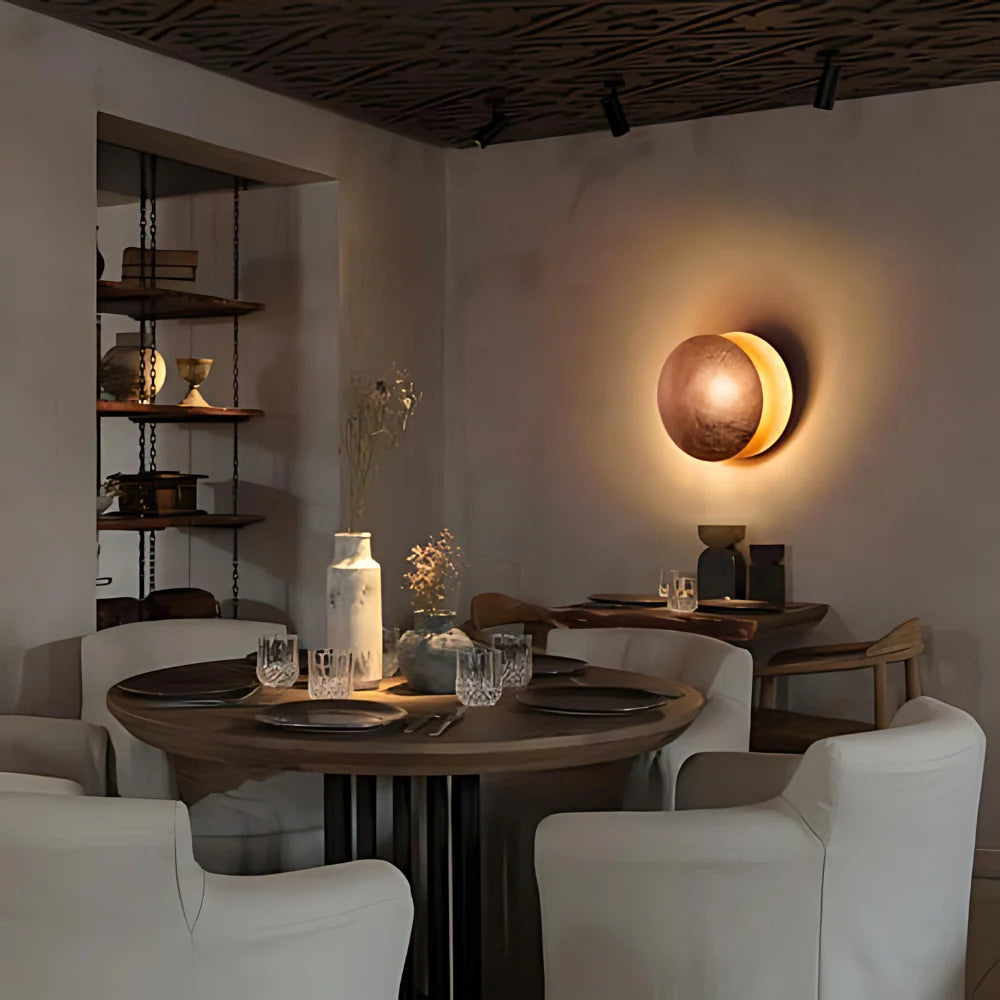 Eclipse Nordic Moonlight Wall Light