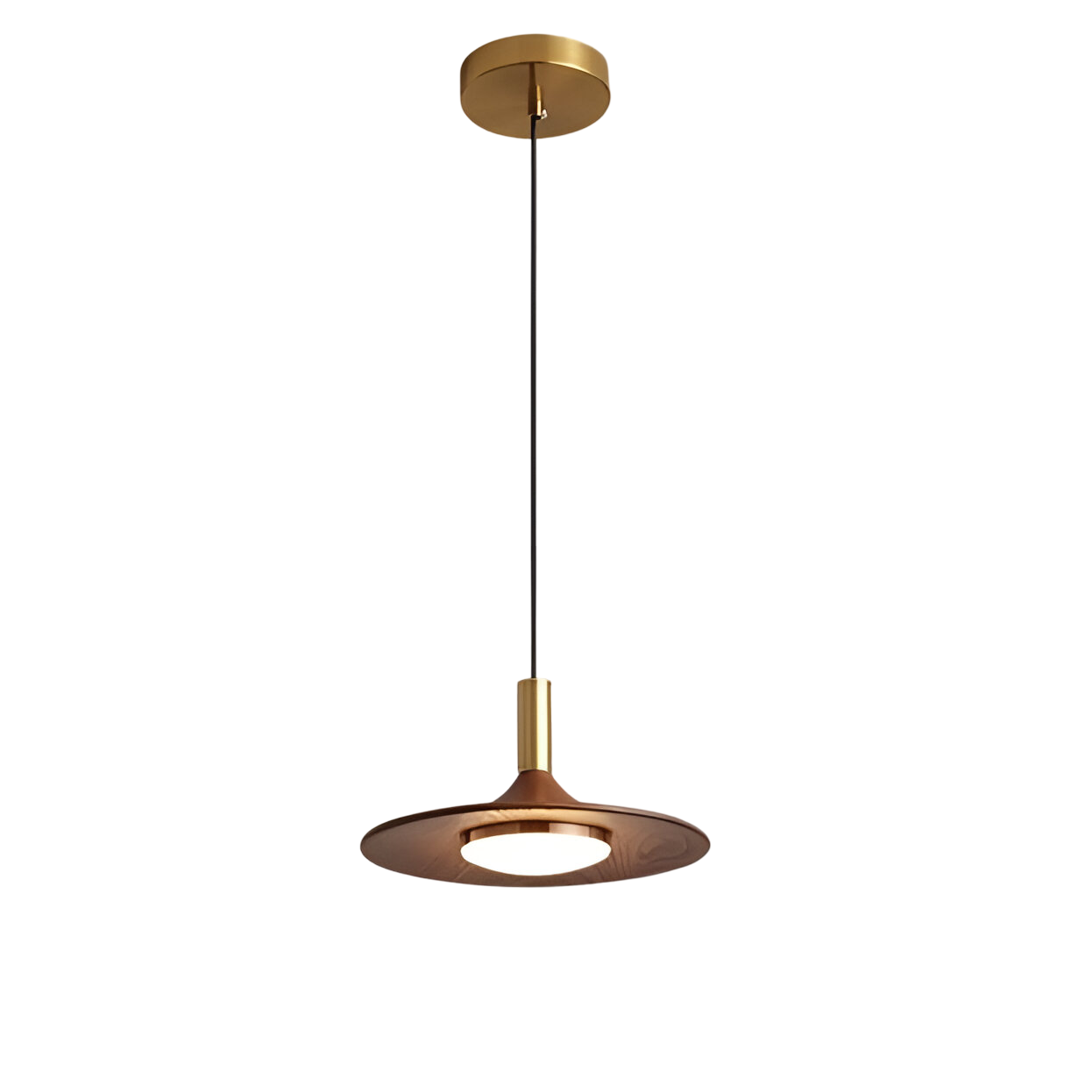 Nordic Style Iron Shade Minimalist Pendant Light
