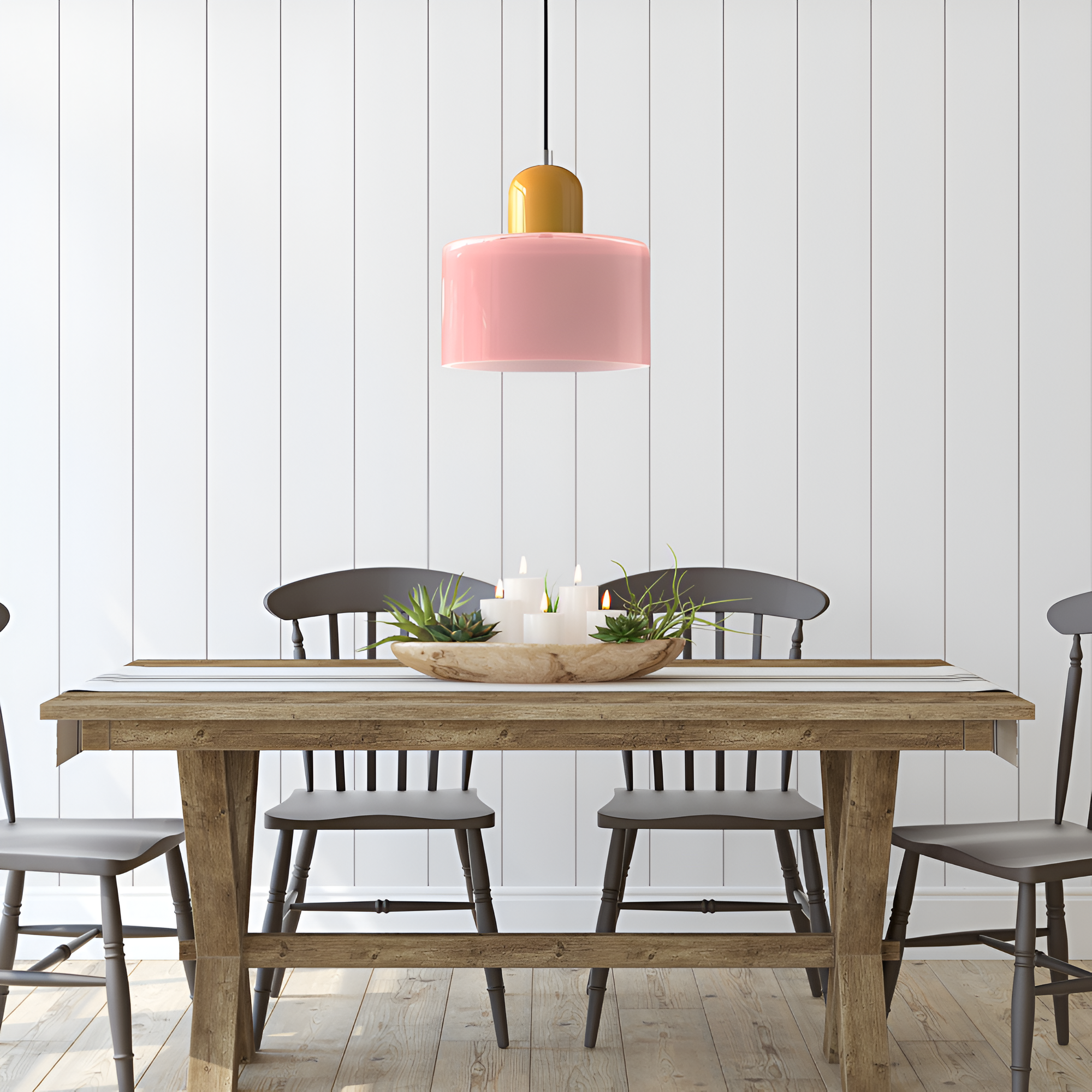 Nordic Glass Shade Pendant Light