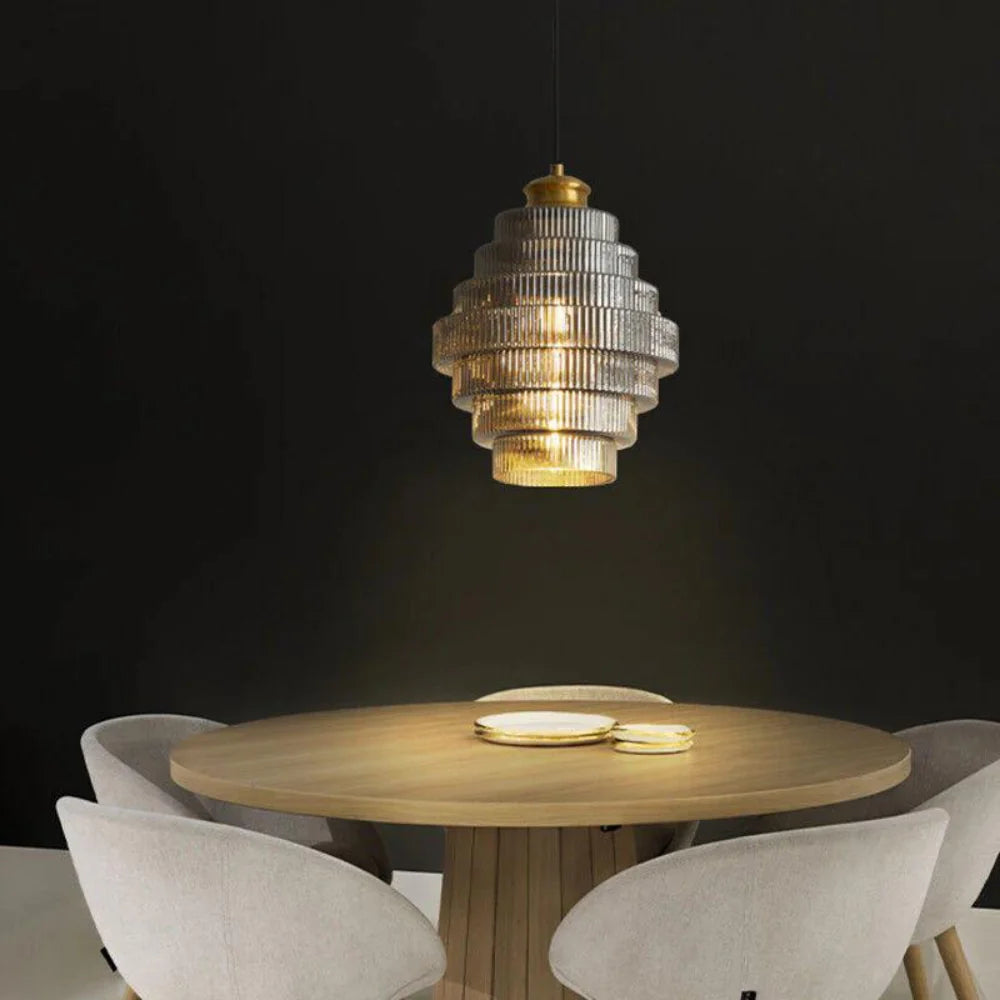The Carafe Burst Glass Pendant Light