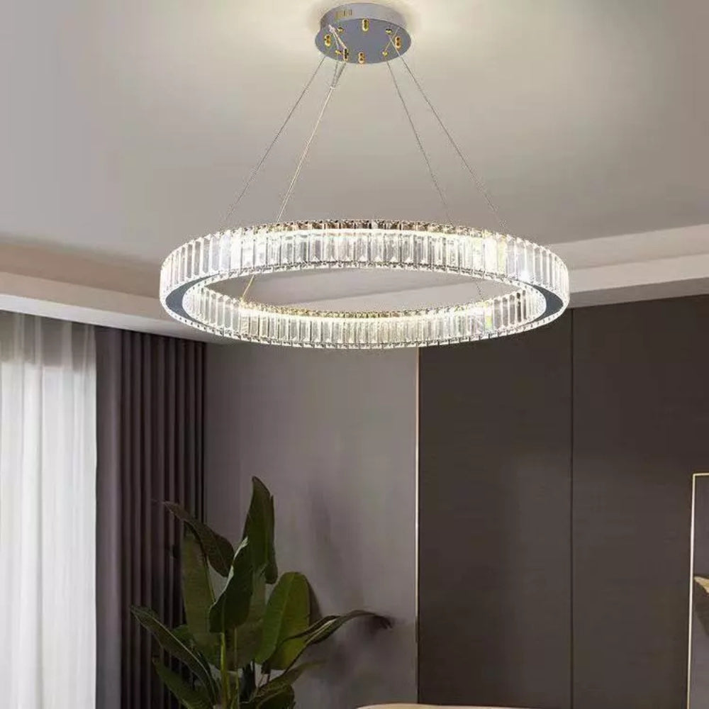 Nordic Ring Crystal Chandelier