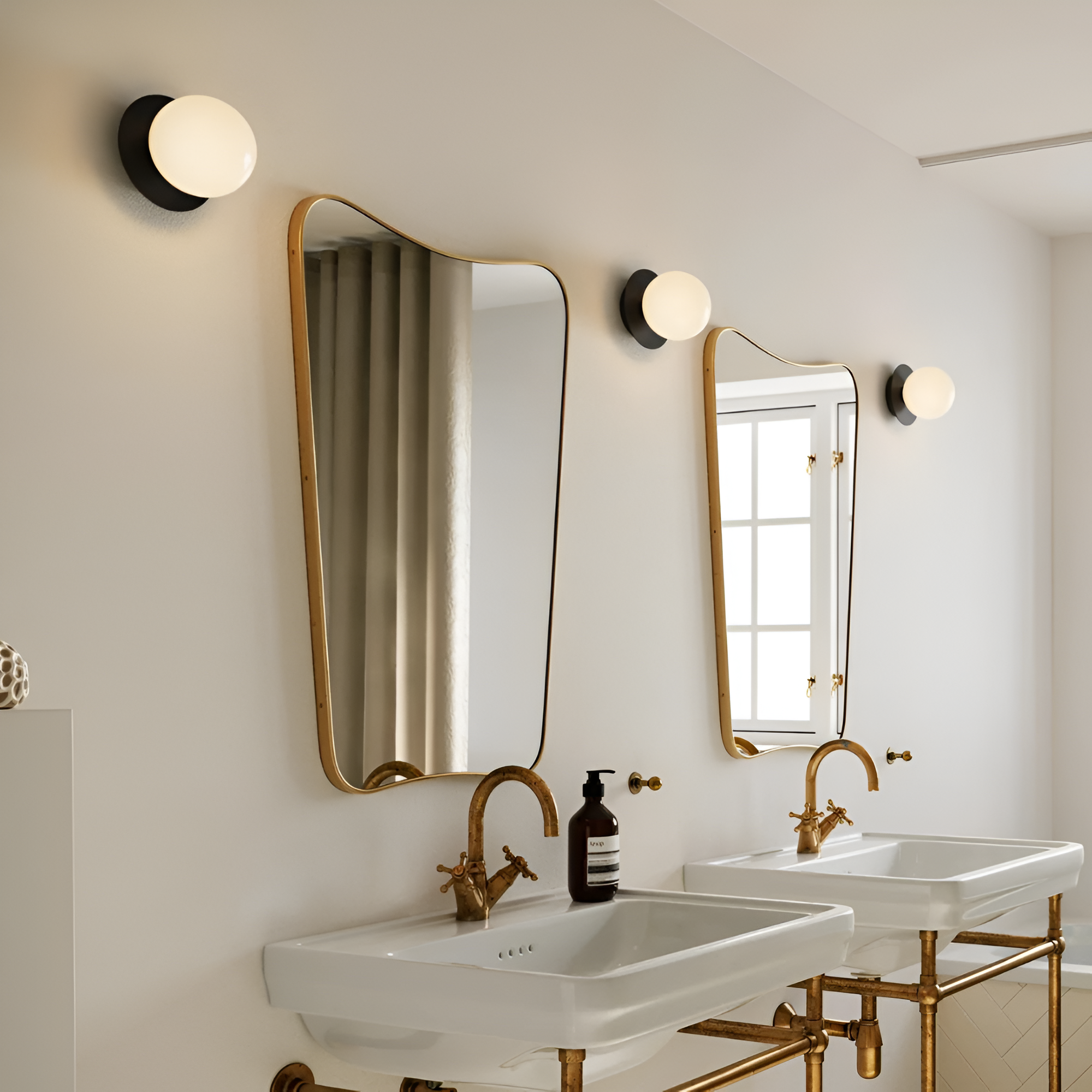 Brilliant Dawn Modern Glass Wall Lamp