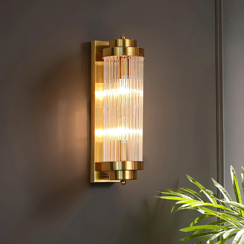 The Offset Pillar Wall Light