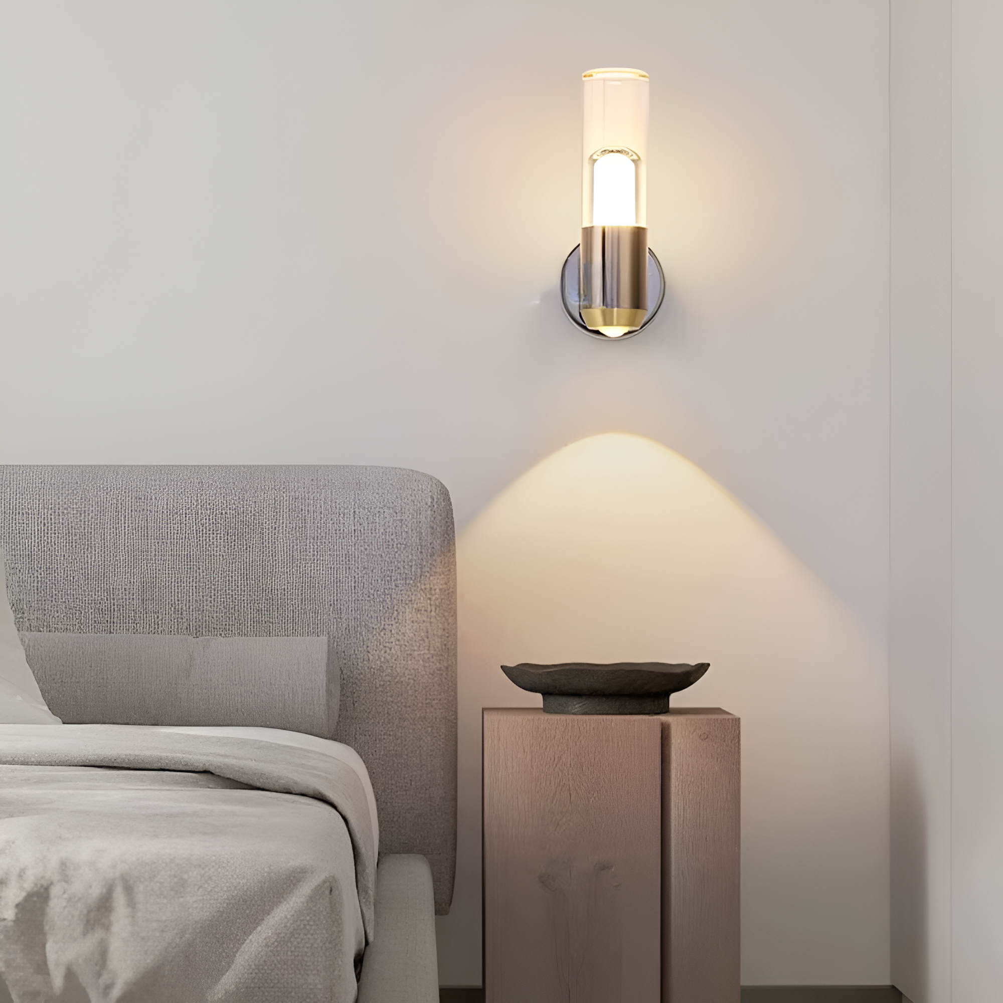 Light of Sleep Nordic Acrylic Tube Wall Light