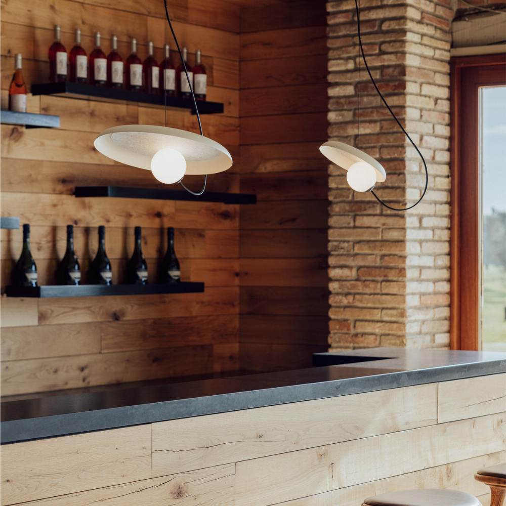 Discreet Glow Minimalist Pendant Light