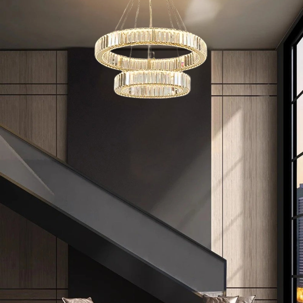 Nordic Ring Crystal Chandelier