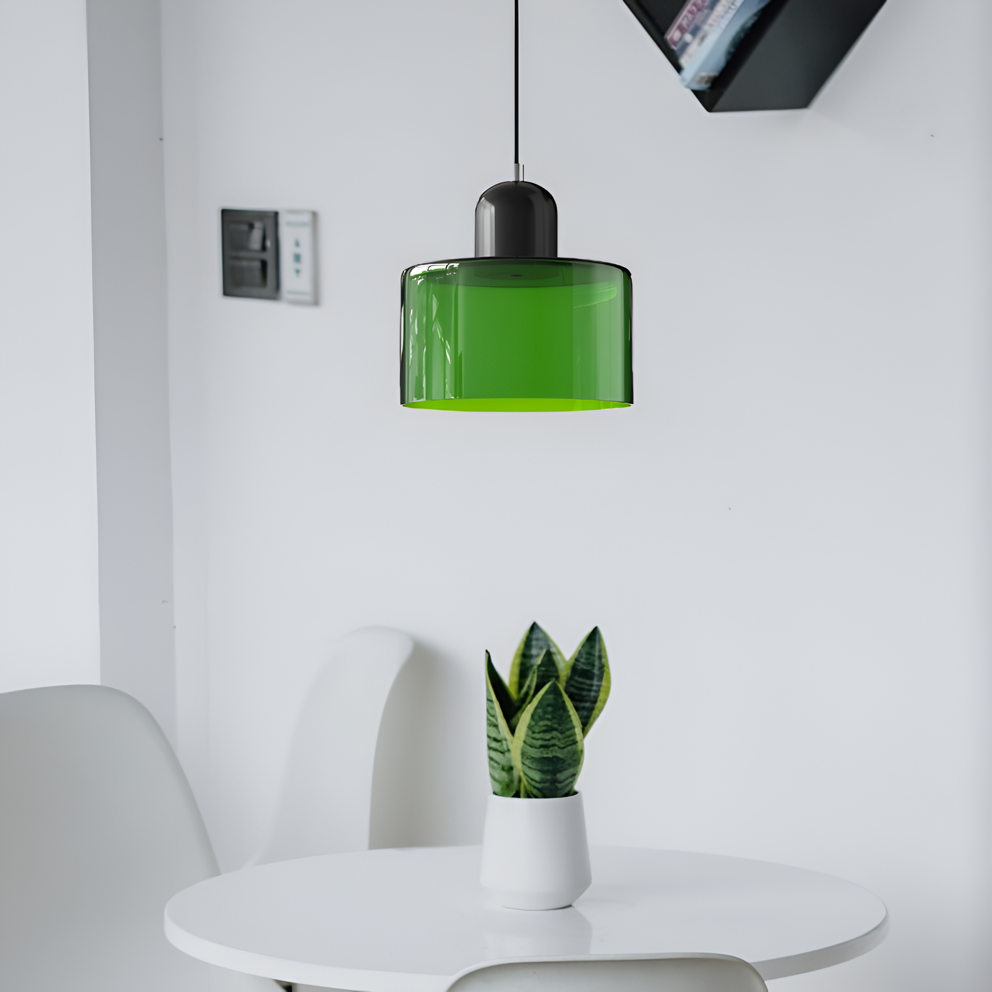 Nordic Glass Shade Pendant Light