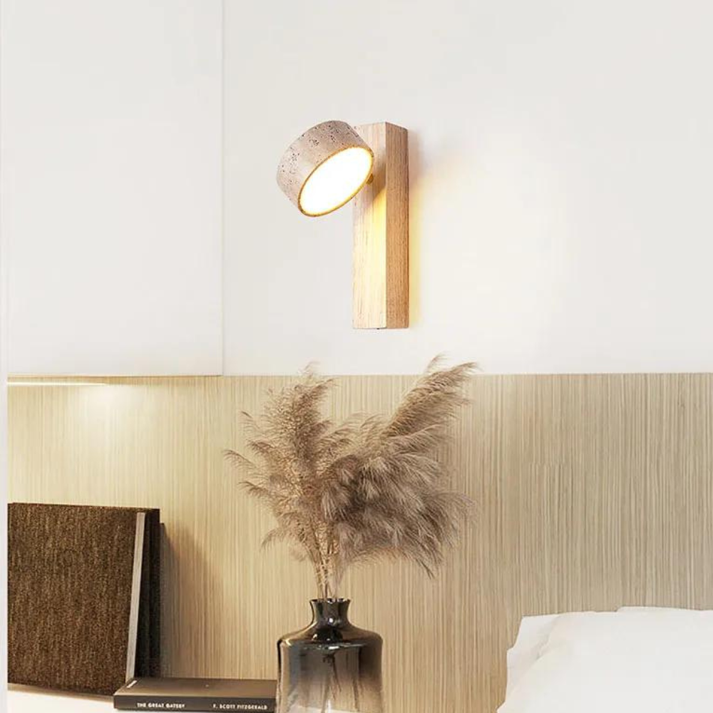 The Shine of the Palace Travertine Wall Light