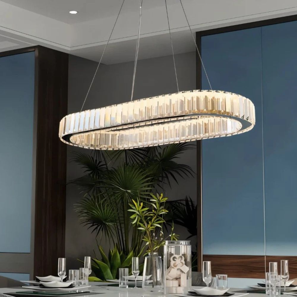 Nordic Ring Crystal Chandelier