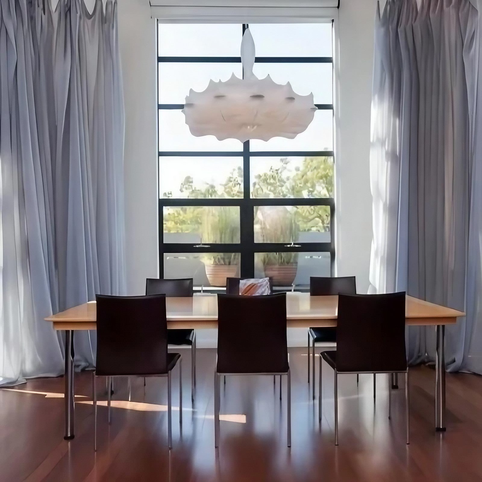 Nordic Cocoon LED Silk Pendant Light