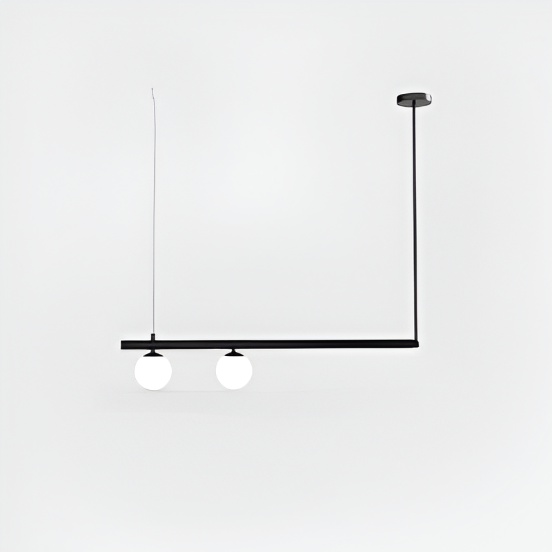Nordic Glass Linear Luxury Pendant Light