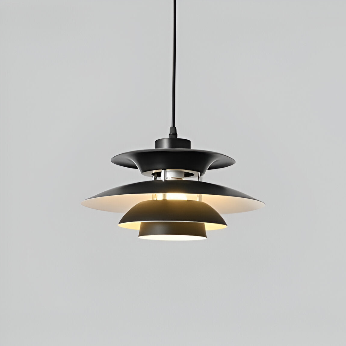 Aurora of Stillness Nordic Wood Japandi Pendant Light