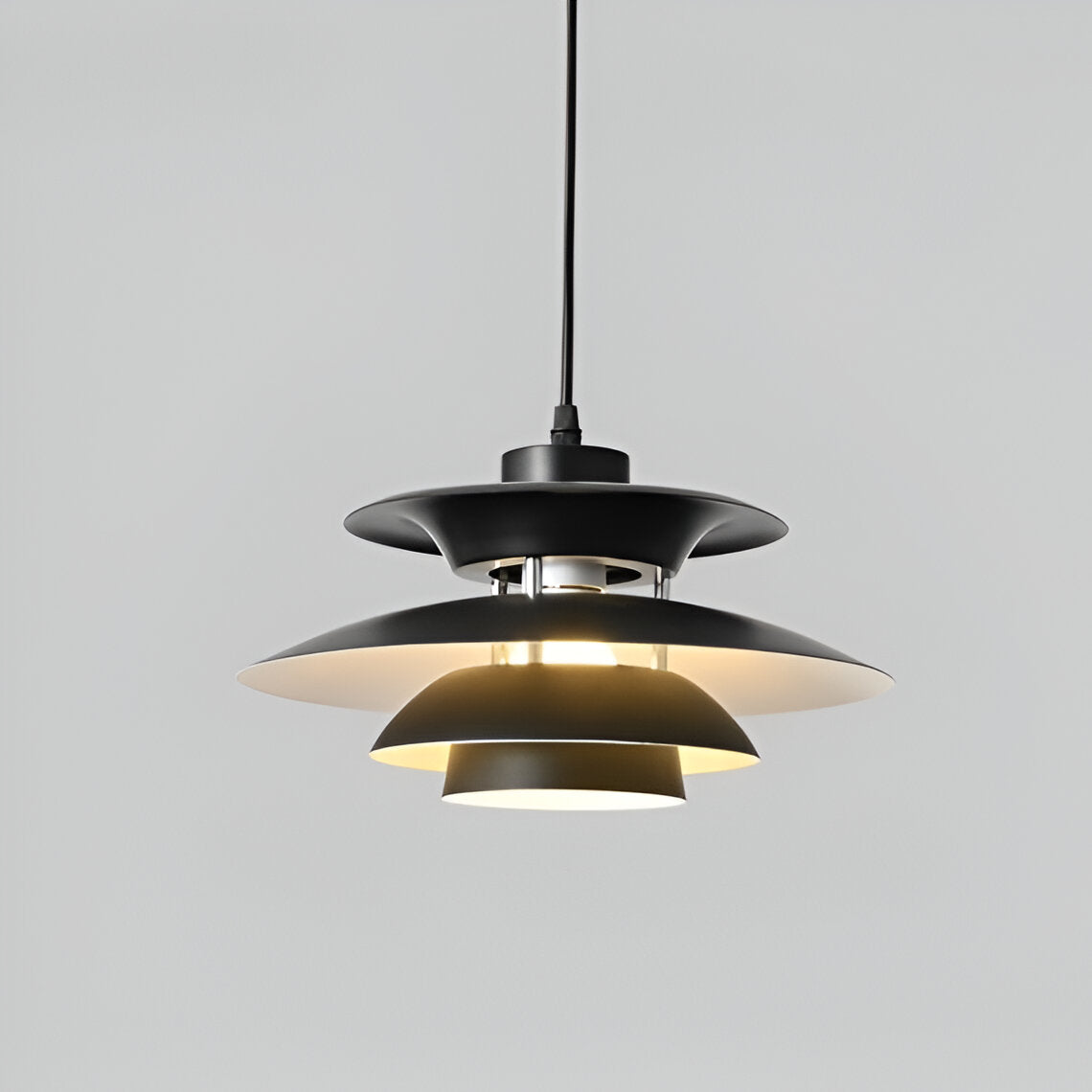 Aurora of Stillness Nordic Wood Japandi Pendant Light