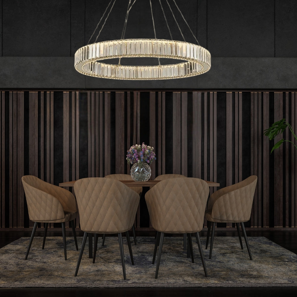 Nordic Ring Crystal Chandelier