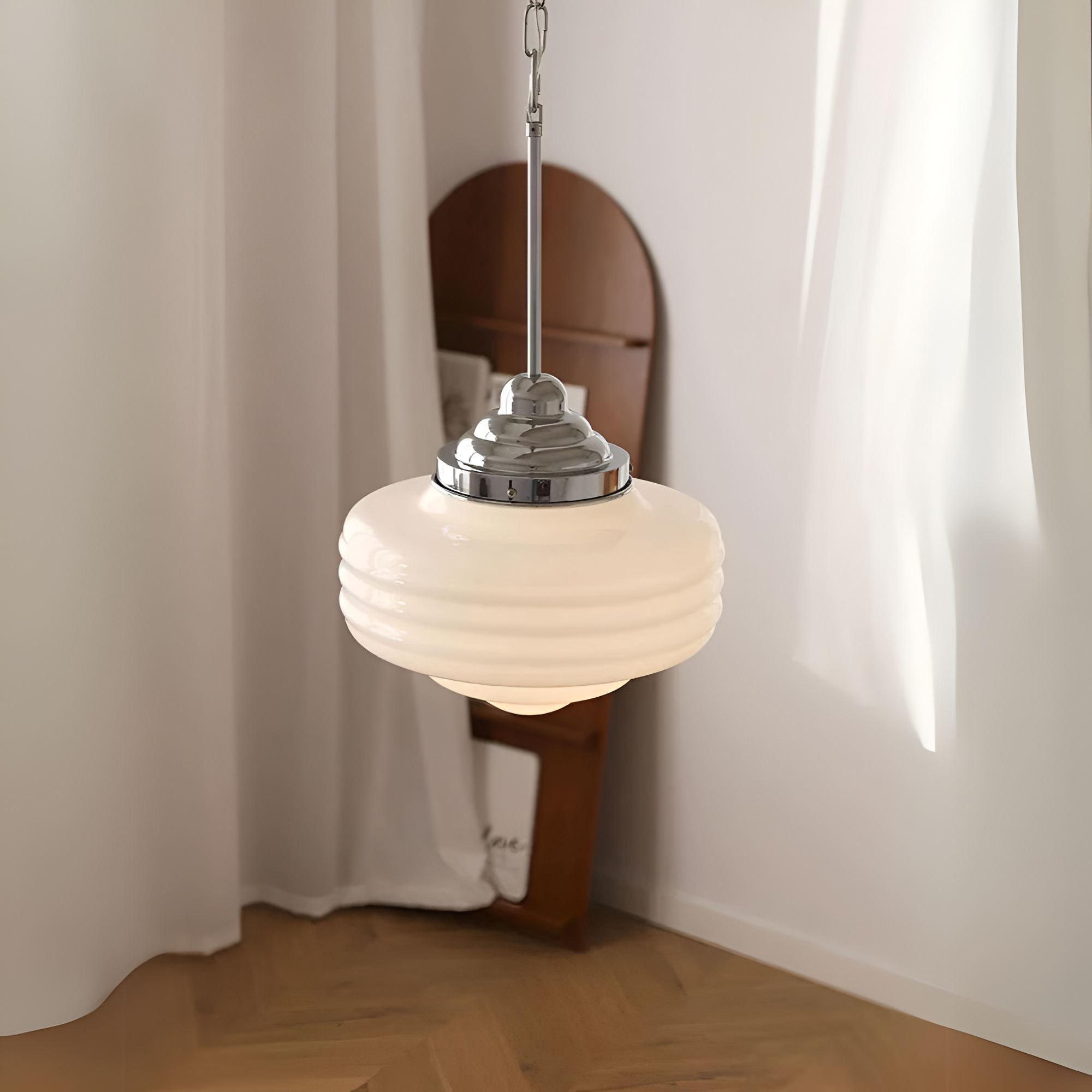 Artisanal Nordic Elegance Minimalist Pendant Light
