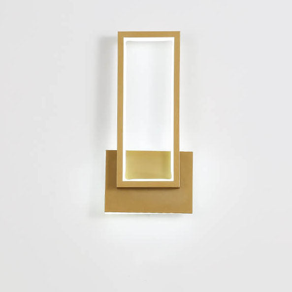 Luxurious Gold LED Light Minimalist Design
